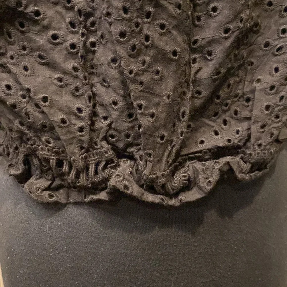 NEW Elan Large Elastic Hem Elastic Neckline Sleeveless Strap Breathable Black - Picture 3 of 7